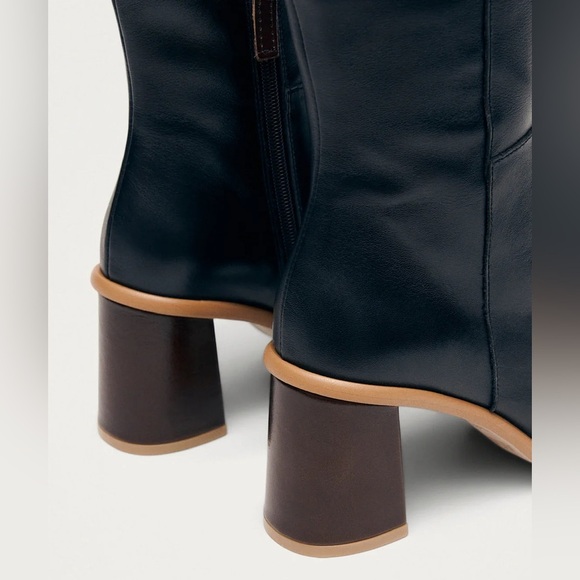 ALOHAS Black Heeled Boots - Picture 4 of 15